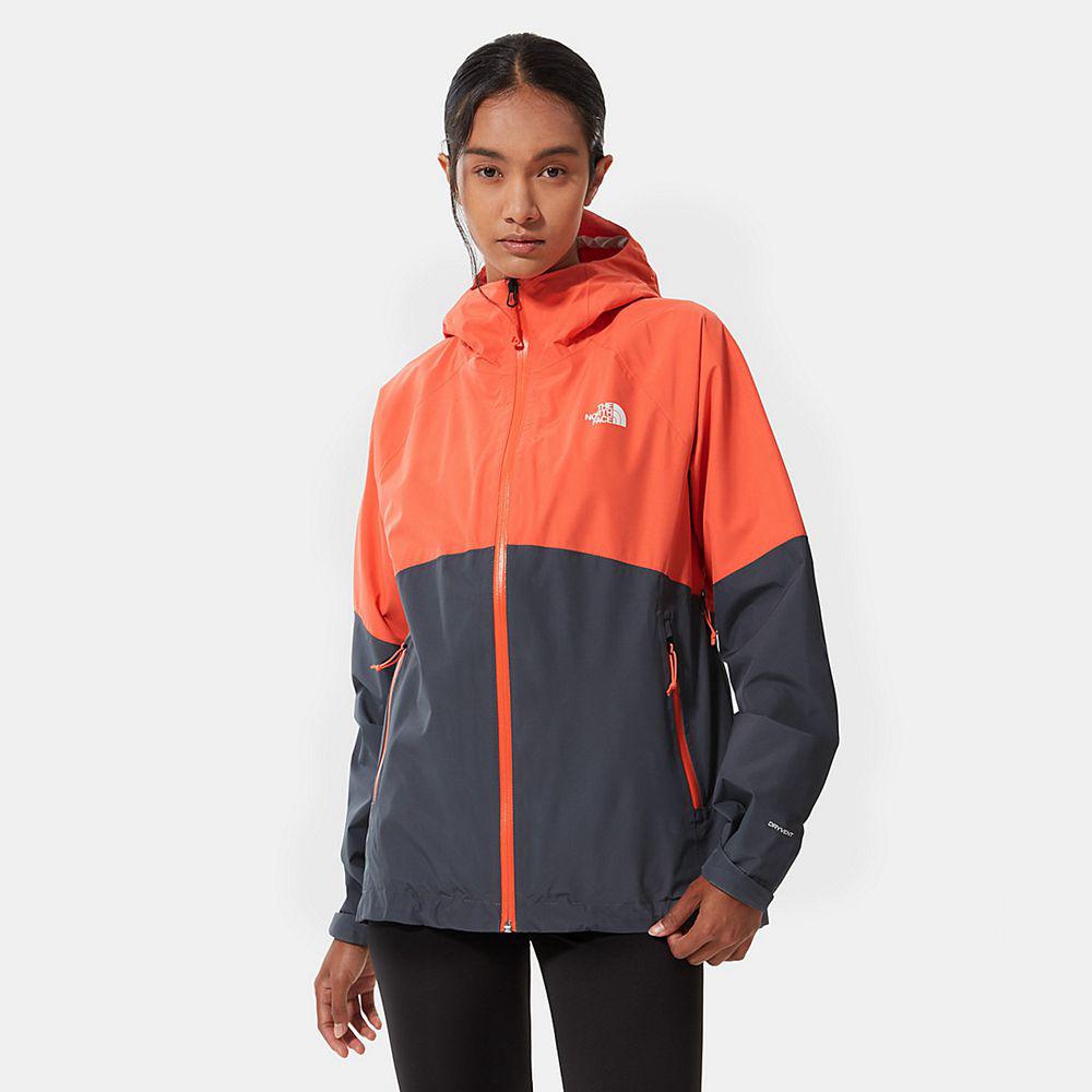 The North Face Diablo Dynamic Γυναικεια Σακάκι - Πορτοκαλι / Γκρι (VZNJ03891)